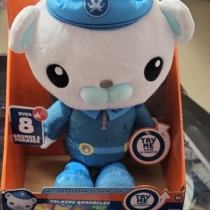 Talking Barnacles Plush Toy - Blue